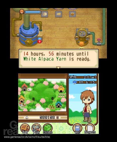Harvest Moon: The Tale of Two Towns