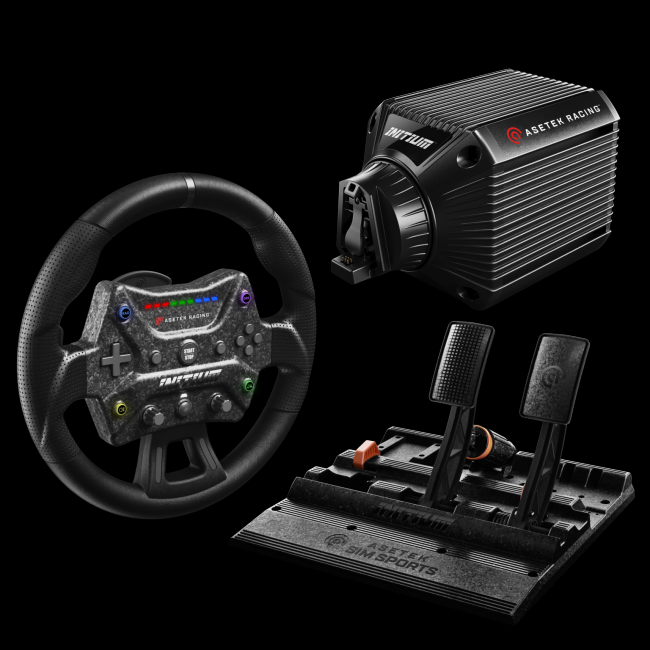 Asetek Initium är här - en kvalitetsuppgradering från tangentbord till riktig simracing-utrustning till mycket rimliga priser