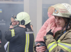 Ryssland bombar dagis i Charkiv med barn inuti