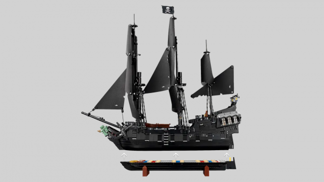 Lego Icons 10365 Captain Jack Sparrow's Pirate Ship