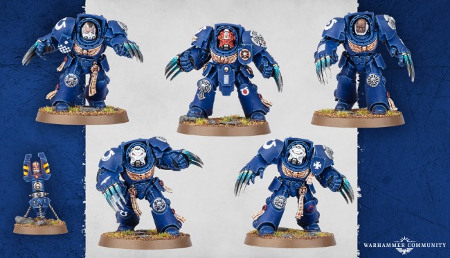 Assault Terminators är tillbaka i en massiv ny Warhammer 40,000 Space Marines Battleforce