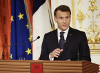 Macron ber&ouml;mmer Europas "f&ouml;ruts&auml;gbarhet" i sin attack mot Trump: "Det &auml;r inte illa i tider som dessa"