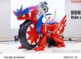 Ta en titt på den fungerande Honda-cykeln som är gjord för att likna Pokémon Scarlet/Violet s Koraidon