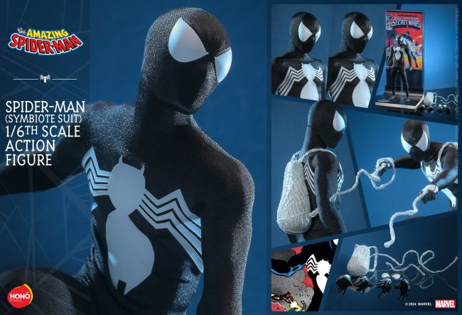 Hot Toys visar upp ny figur av Spider-Man med symbioten