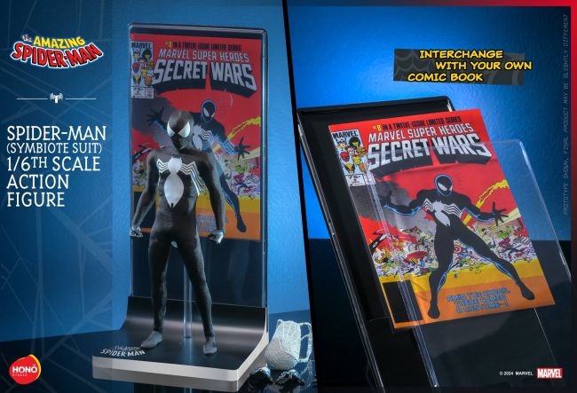 Hot Toys visar upp ny figur av Spider-Man med symbioten