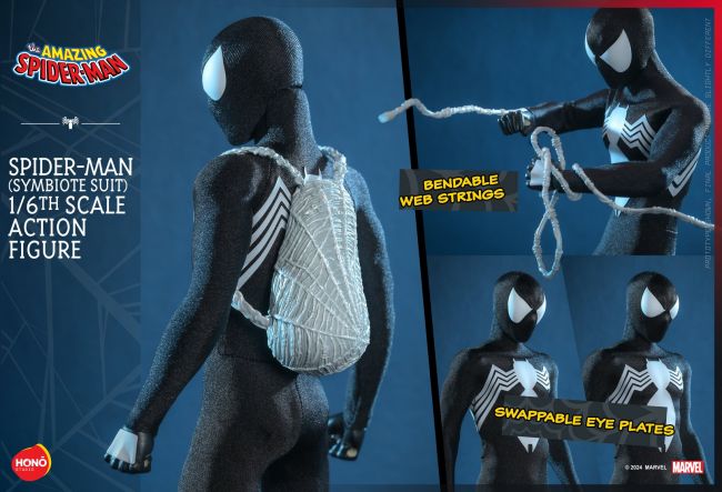 Hot Toys visar upp ny figur av Spider-Man med symbioten