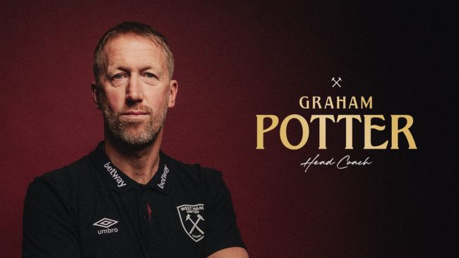 Graham Potter bekräftad av West Ham som ny tränare och ersätter Lopetegui