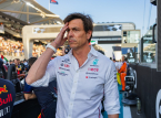 Toto Wolff hade blandade k&auml;nslor n&auml;r han tog emot priset efter Antonellis seger i Monaco