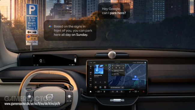 Ny Google Gemini-funktion gör att den kan "se världen" omkring dig i en Volvo EX60