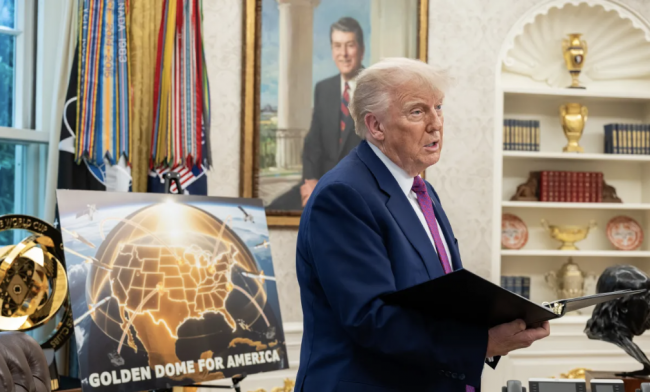 Pentagon godkänner mer än 1 000 företag för arbete med Golden Dome