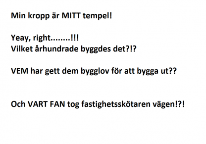 Jag är en bitch!