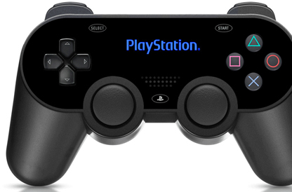 PS4. Handkontroll. Bild.