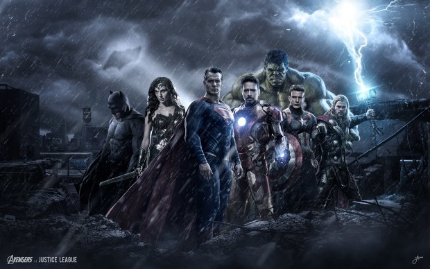 The Avengers vs Justice League