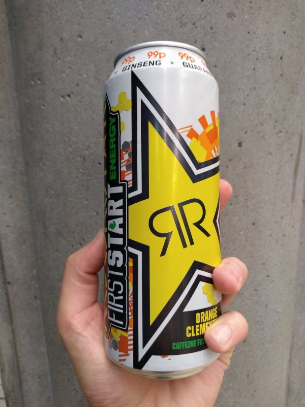 Energidryck med Clementin?