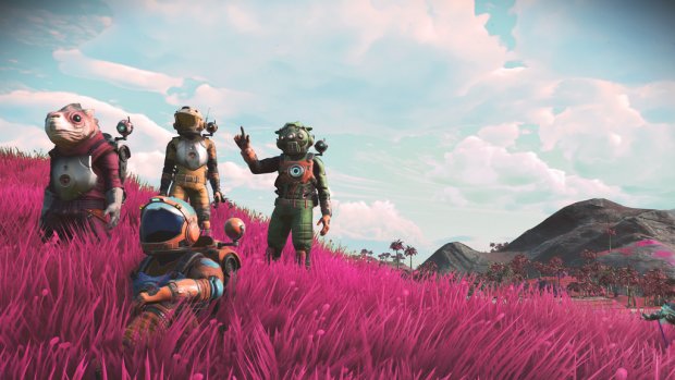 Nya uppdateringen av No Man's Sky ser svinbra ut