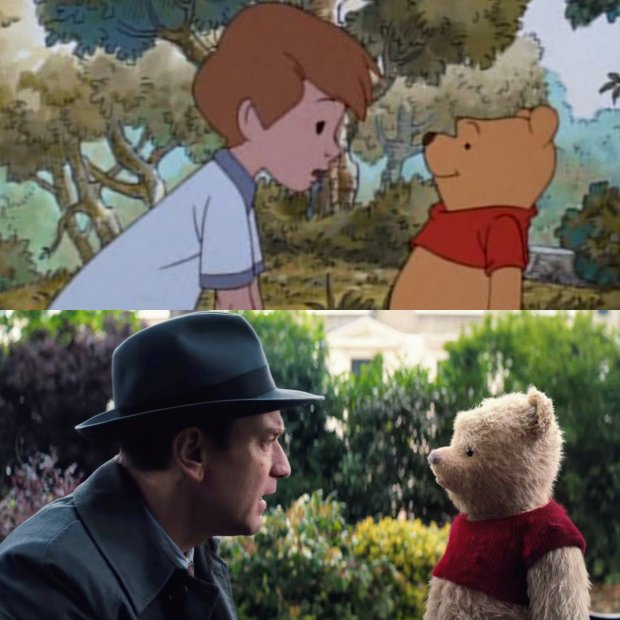Har en obehaglig längtan inför Christopher Robin