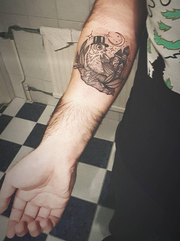 Tatuering 3 på plats!