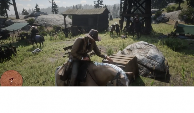 Kort gameplay-snutt från RDR2