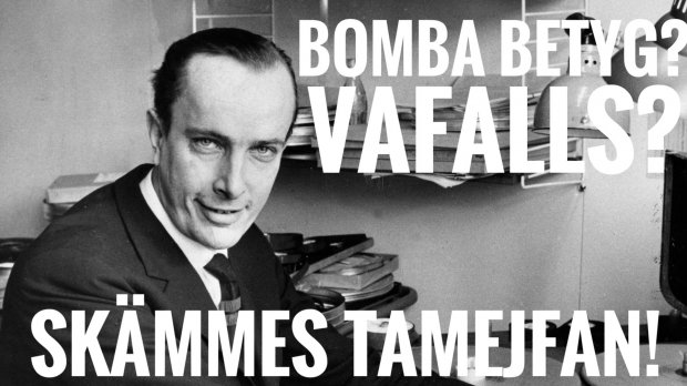 Konstruktiv kritik biter nog bäst ändå