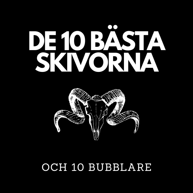 De 10 bästa skivorna