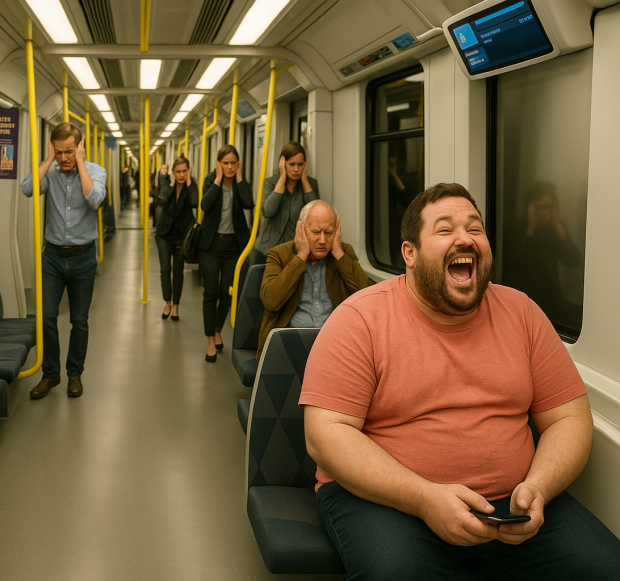 Förslag om mindre oväsen från resenärer i kollektivtrafiken