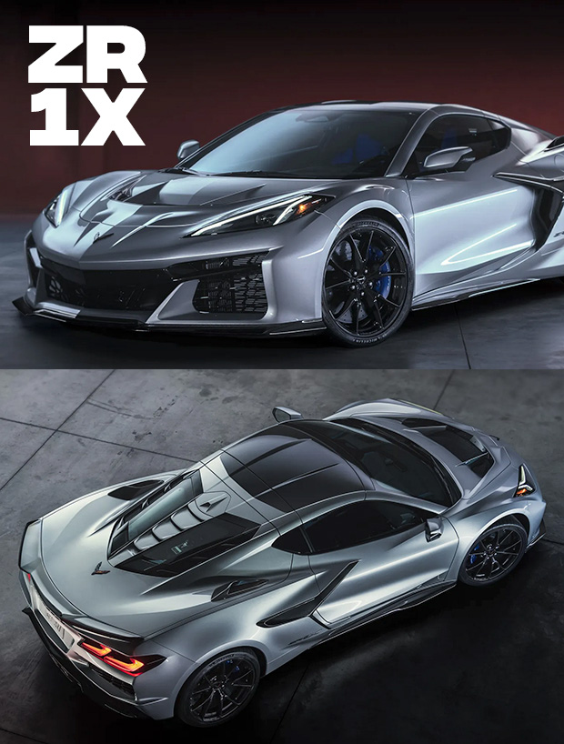 1250 kusar i en Corvette