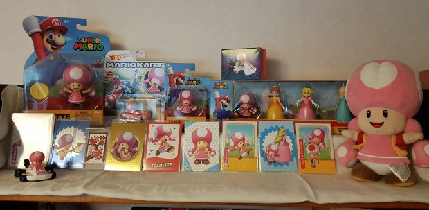 Toadette-hyllan gör hela lägenheten gladare