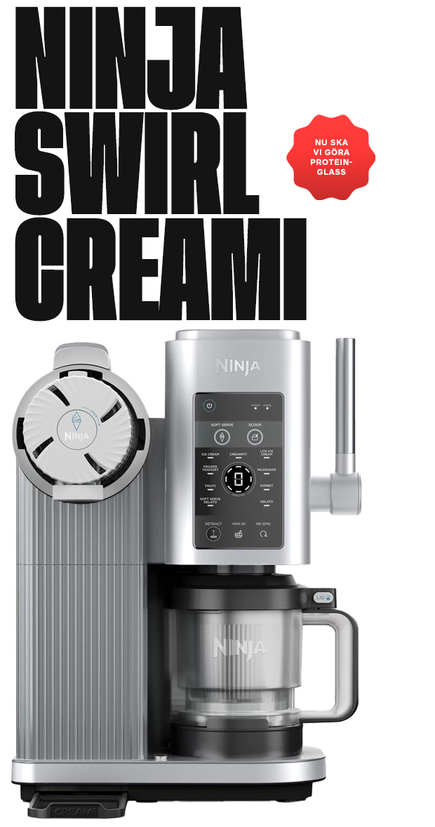 Första glassbatchen påbörjad