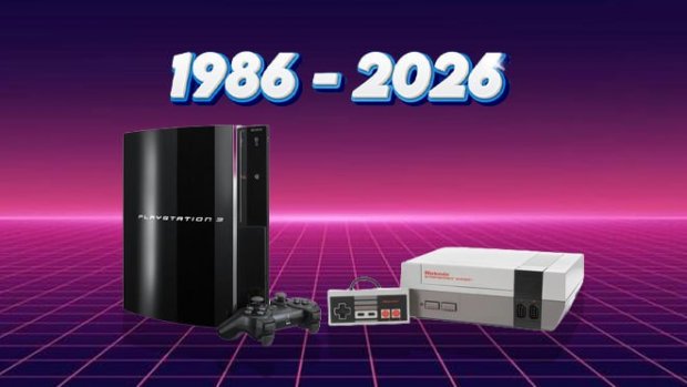 NES var 20 år gammal när Playstation 3 släpptes