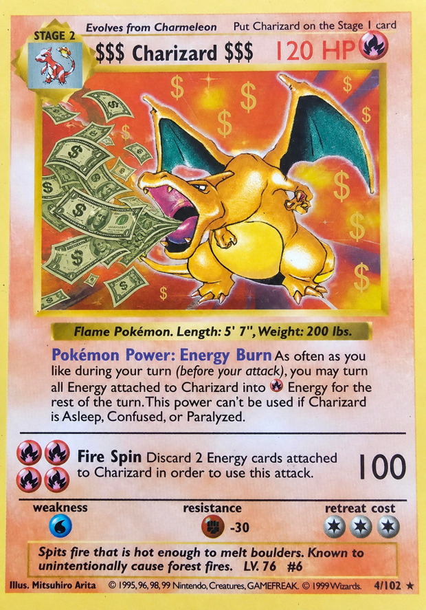 Pokémon-kort väcker inget begär hos mig