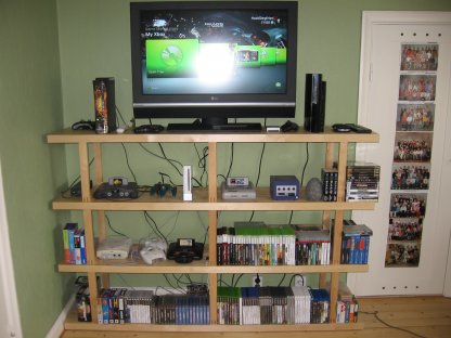 Nu är min nya spelhörna färdig