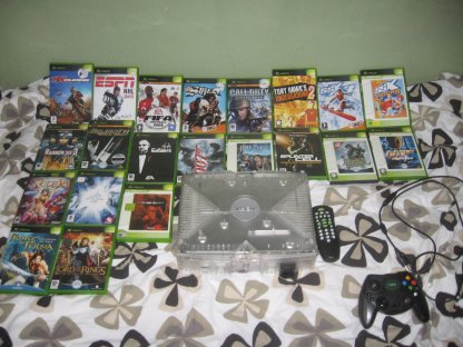 XBOX CRYSTAL + 21 spel för 200kr