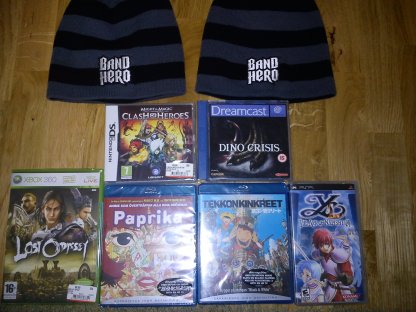 Hemkommen från Sci fi mässan 4 nya spel