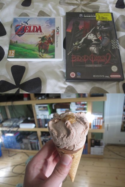 Zelda inköpt + GC spel för 9kr