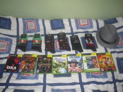 Shoppingrunda, 7 spel, en hatt + mer