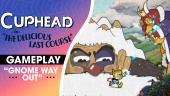 Cuphead: Den läckra sista banan - Gameplay
