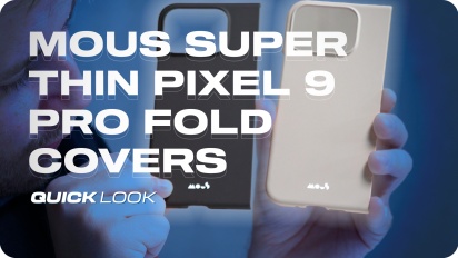 Mous Super Thin Pixel 9 Pro Fold Covers (Quick Look) - Supertunn, Super H&aring;llbar