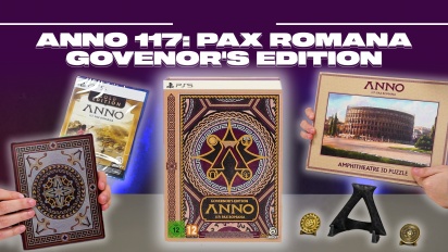 Anno 117: Pax Romana - Governor's Edition - Upppackning