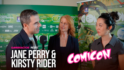 V&auml;lk&auml;nd teatersk&aring;despeleri i videospel - Jane Perry & Kirsty Rider Comicon Napoli Intervju