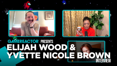 En berättelse om besättningsmedlemmar och bedragare - Among Us Intervju med Elijah Wood och Yvette Nicole Brown