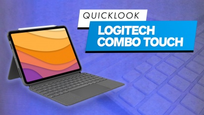 Logitech Combo Touch (Quick Look) - Mångsidighet för surfplattor