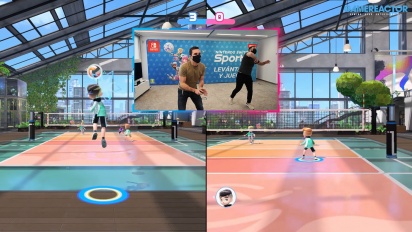 Nintendo Switch Sports - Spelupplägg för flerspelarläget i Voleyball