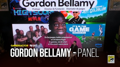 I spel börjar vi alla på exakt samma plats - Gordon Bellamy San Diego Comic-Con Málaga Panel Höjdpunkter