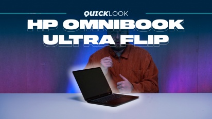 HP OmniBook Ultra Flip (snabb titt) - Liten, kompakt, vackert designad