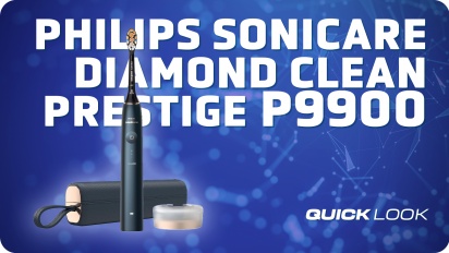 Philips Sonicare DiamondClean P9900 Prestige (Quick Look) - Gnisslande ren