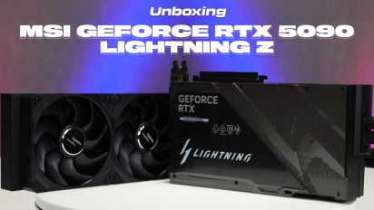 MSI GeForce RTX 5090 Lightning Z Avpackning