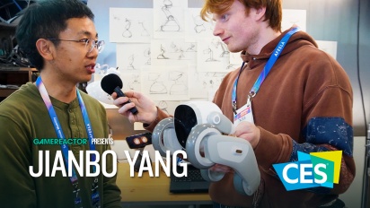 En AI-robot-husdjur och skrivbordskompis - Loona Intervju på CES