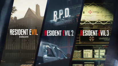 Resident Evil 2,3 och 7 - Nästa generations lanseringstrailer