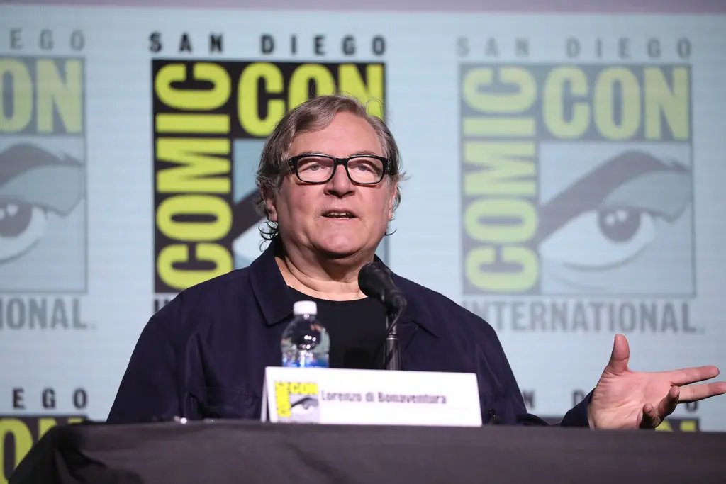 Producenten Lorenzo di Bonaventura talar på San Diego Comic-Con